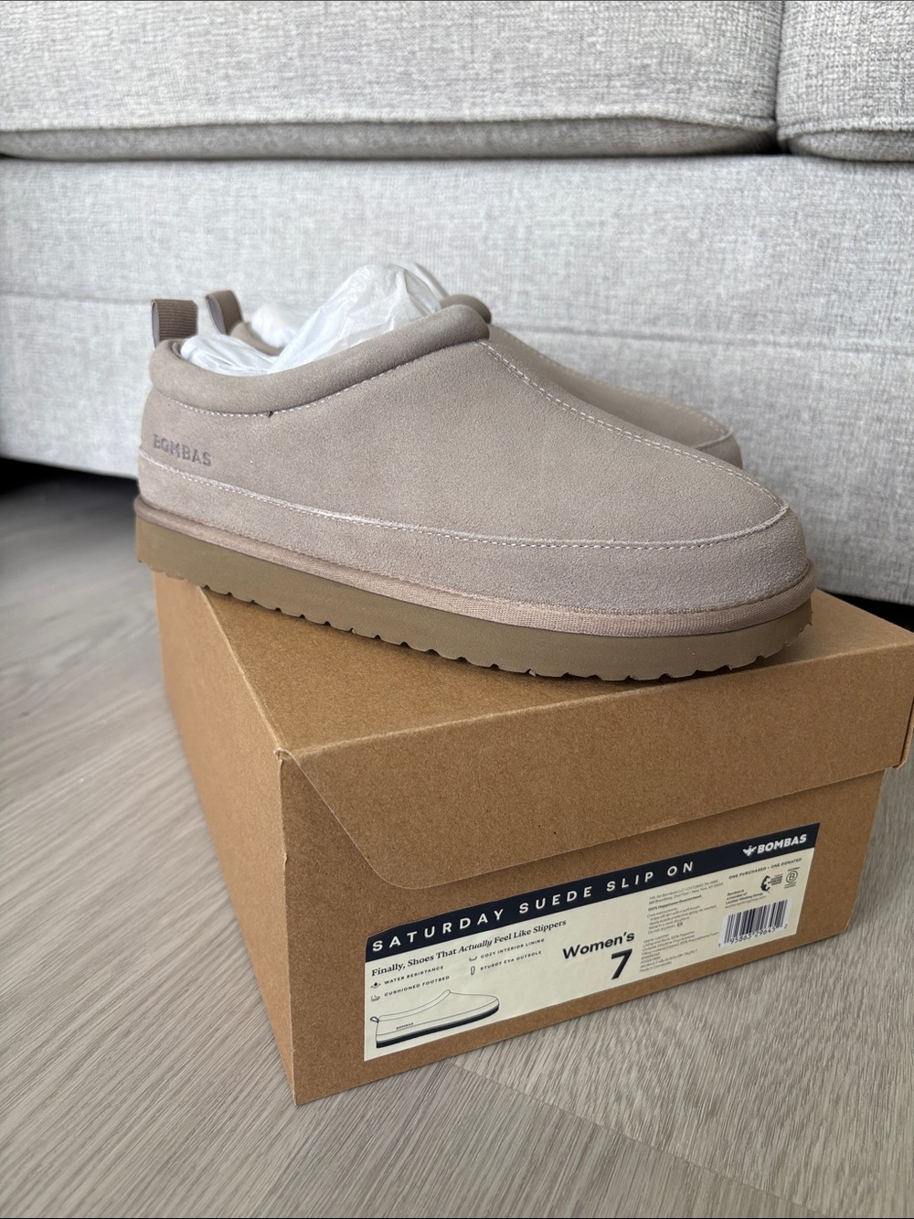 Bombas Saturday Suede Slip On Slippers